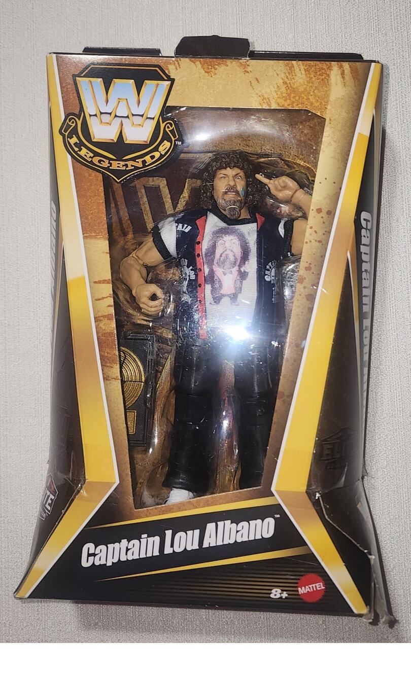 Captain Lou Albano WWE legends elite collection series 22